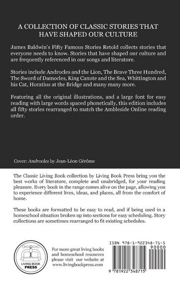 Produktbild: Fifty Famous Stories Retold