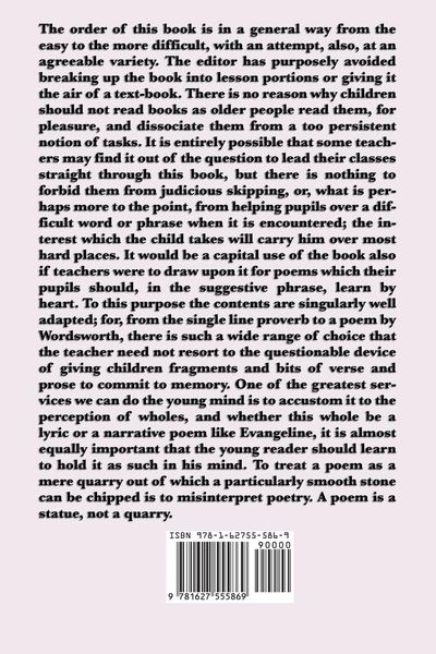 Produktbild: Verse and Prose for Beginners in Reading