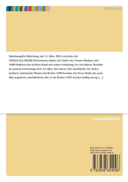 Produktbild: Erfolgsanalyse deutscher Neuemissionen von 1998-2000