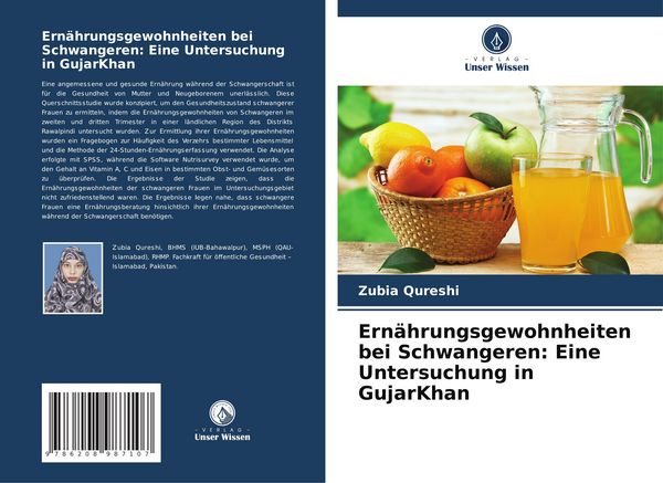 Produktbild: Ern&auml;hrungsgewohnheiten bei Schwangeren: Eine Untersuchung in GujarKhan