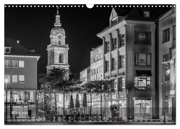 Produktbild: Heilbronn bei Nacht (Wandkalender 2026 DIN A3 quer), CALVENDO Monatskalender