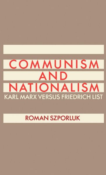Produktbild: Communism and Nationalism