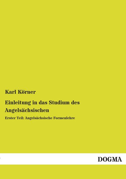 Produktbild: Einleitung in das Studium des Angels&auml;chsischen