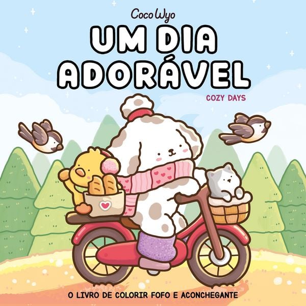 Produktbild: Um dia ador&aacute;vel (Cozy Days) - livro de colorir Coco Wyo