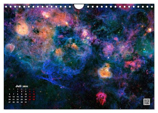Produktbild: Neue Astrofotos von Stefan Ziegenbalg (Wandkalender 2026 DIN A4 quer), CALVENDO Monatskalender