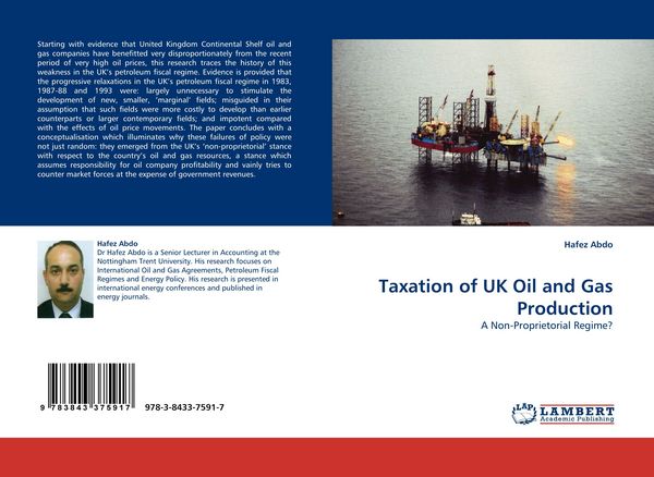 Produktbild: Taxation of UK Oil and Gas Production