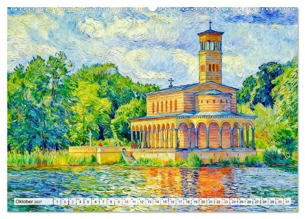 Produktbild: Nordische Impressionen - K&uuml;sten, St&auml;dte und Wasserwege (hochwertiger Premium Wandkalender 2027 DIN A2 quer), Kunstdruck in Hochglanz
