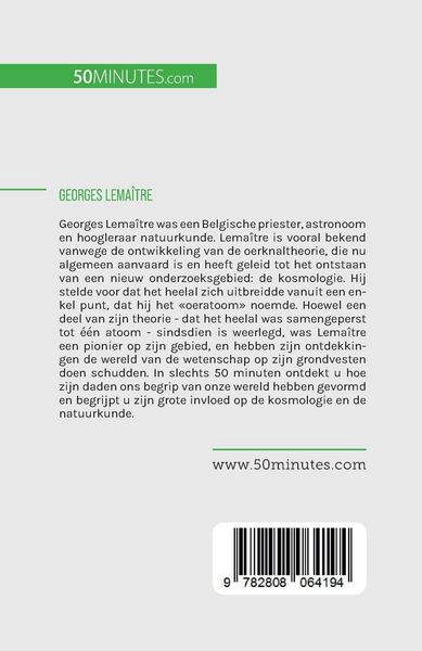Produktbild: Georges Lema&icirc;tre