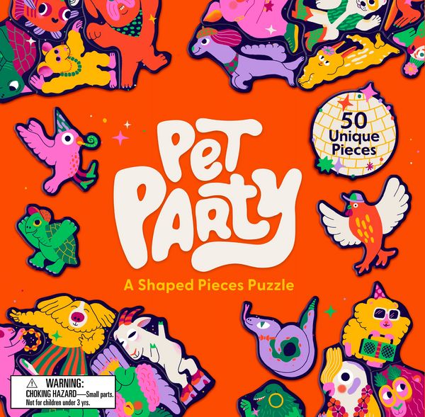 Pet Party - Puzzle 50 Teile