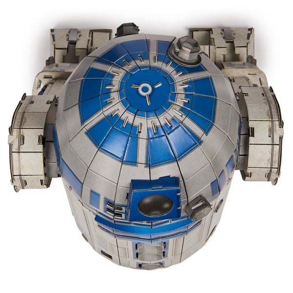 Produktbild: 4D Build - Star Wars R2-D2 - detailreiches 3D-Puzzle, 201 Teile, ab 12 Jahren