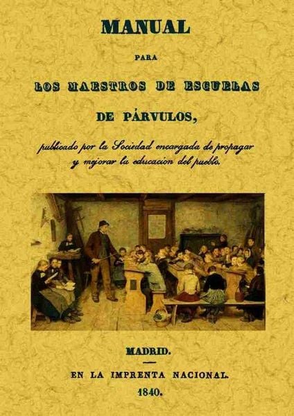 Produktbild: Manual para los maestros de escuelas de parvulos