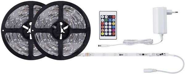 Produktbild: Paulmann FN SimpLED Strip RGB 70515 LED-Streifen mit Stecker 12V 10m RGB 1St.