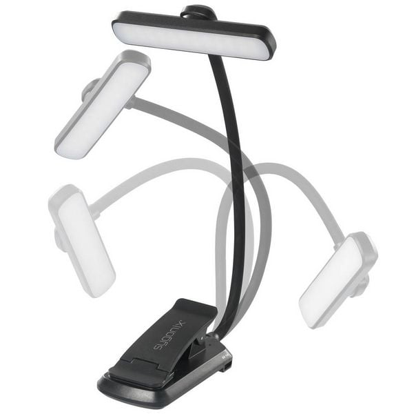 Produktbild: Sygonix SY-6748338 Tischlampe LED 1W Schwarz