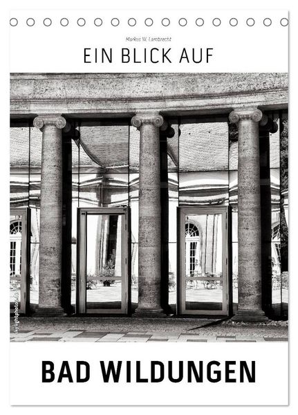 Produktbild: Ein Blick auf Bad Wildungen (Tischkalender 2026 DIN A5 hoch), CALVENDO Monatskalender
