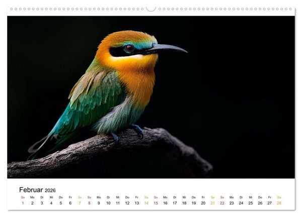 Produktbild: Wilde Heimat - V&ouml;gel unserer Natur (Wandkalender 2026 DIN A2 quer), CALVENDO Monatskalender