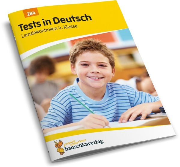 Produktbild: &Uuml;bungsheft mit Tests in Deutsch 4. Klasse