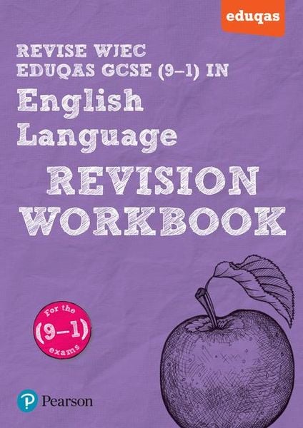 Produktbild: Pearson REVISE WJEC Eduqas GCSE English Language Revision Workbook - for 2026, 2027 exams