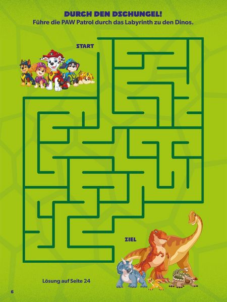 Produktbild: PAW Patrol Mitmachbuch: PAW Patrol - Der Dinofilm: Stickerbuch zum Film