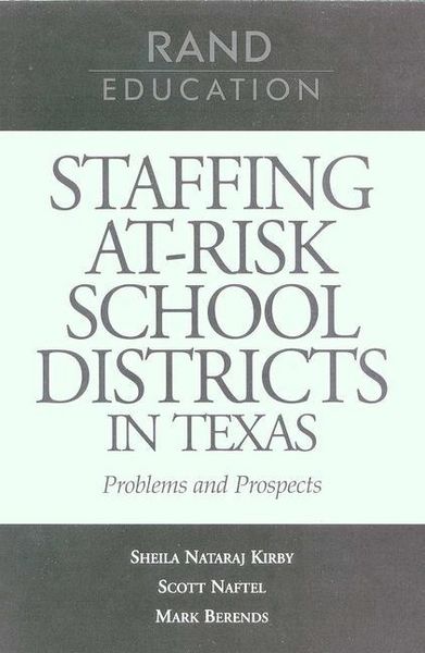 Produktbild: Staffing At-Risk Districts in Texas