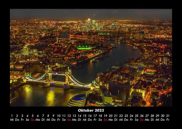 Produktbild: London - Impressionen 2025 Fotokalender DIN A3