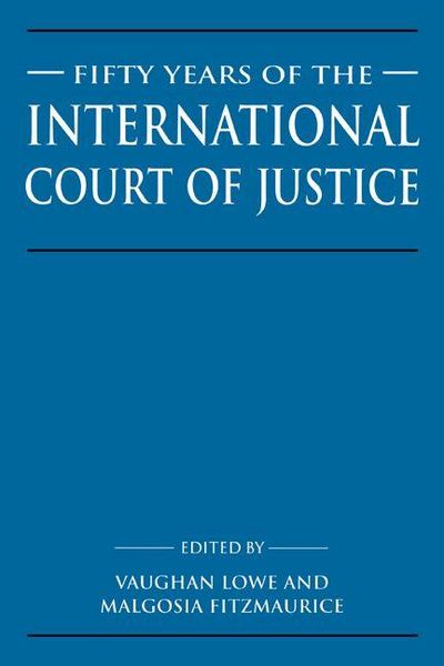 Produktbild: Fifty Years of the International Court of Justice