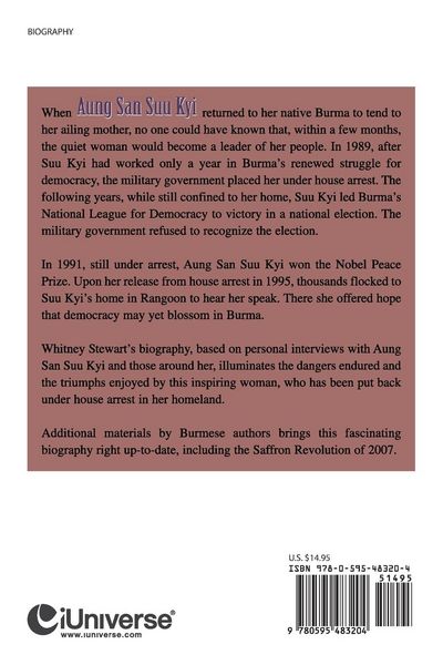 Produktbild: Aung San Suu Kyi Fearless Voice of Burma