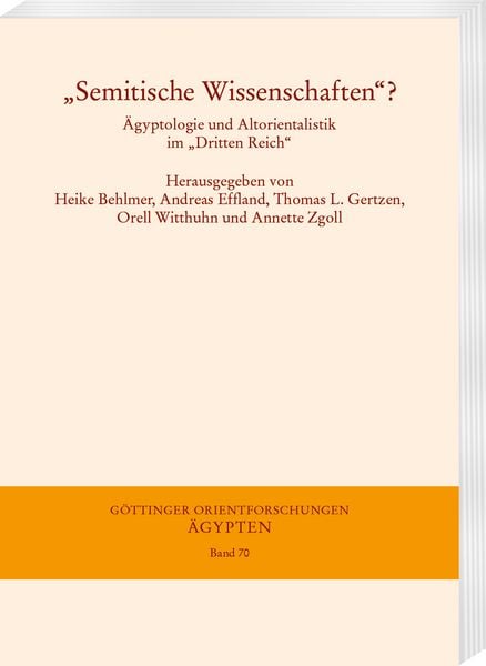 Produktbild: &bdquo;Semitische Wissenschaften&ldquo;?