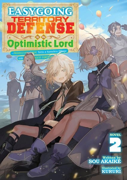 Produktbild: Easygoing Territory Defense by the Optimistic Lord: Production Magic Turns a Nameless Village into the Strongest Fortified City (Light Novel) Vol. 2