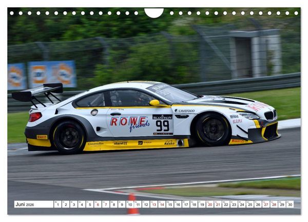Produktbild: Faszination GT3 RACING (Wandkalender 2026 DIN A4 quer), CALVENDO Monatskalender