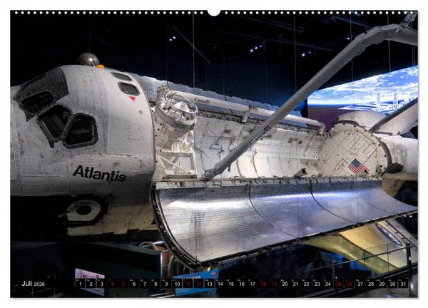 Produktbild: Kennedy Space Center (Wandkalender 2026 DIN A2 quer), CALVENDO Monatskalender