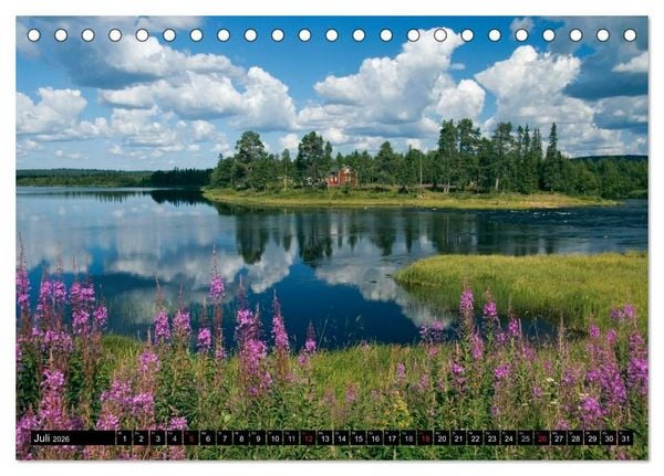 Produktbild: Skandinavien entdecken (Tischkalender 2026 DIN A5 quer), CALVENDO Monatskalender