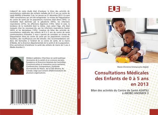 Produktbild: Consultations M&eacute;dicales des Enfants de 0 &agrave; 5 ans en 2013
