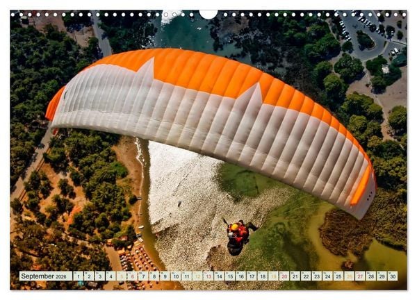 Produktbild: Freiheit und Abenteuer - Paragliding (Wandkalender 2026 DIN A3 quer), CALVENDO Monatskalender