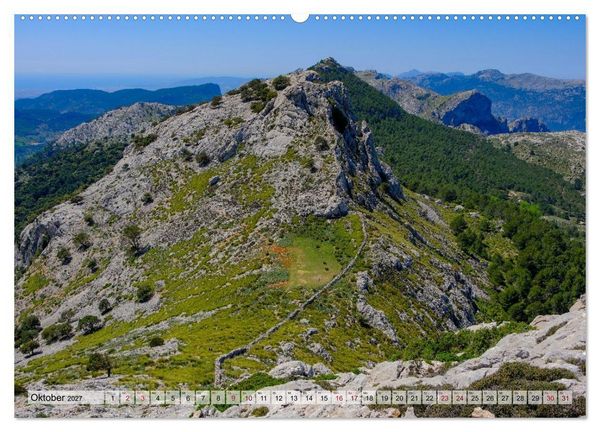 Produktbild: Wanderlust Mallorca - Pfade der Tramuntana (hochwertiger Premium Wandkalender 2027 DIN A2 quer), Kunstdruck in Hochglanz