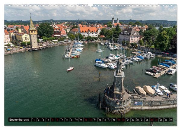 Produktbild: Lindau am Bodensee (Wandkalender 2026 DIN A2 quer), CALVENDO Monatskalender