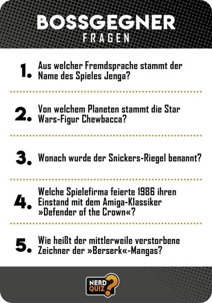 Produktbild: Nerd Quiz - das Kartenspiel