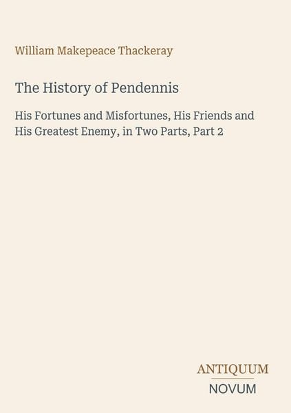 Produktbild: The History of Pendennis