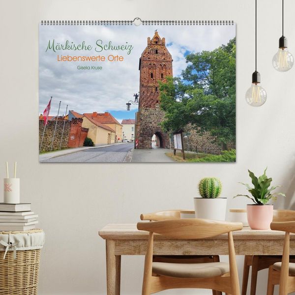 Produktbild: M&auml;rkische Schweiz - Liebenswerte Orte (Wandkalender 2027 DIN A2 quer), CALVENDO Monatskalender