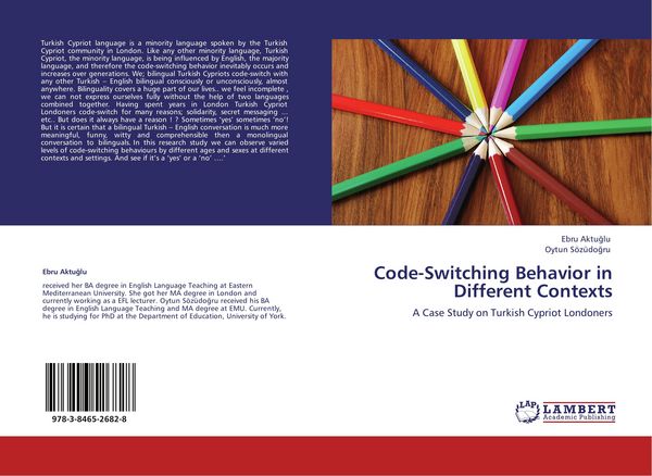 Produktbild: Code-Switching Behavior in Different Contexts