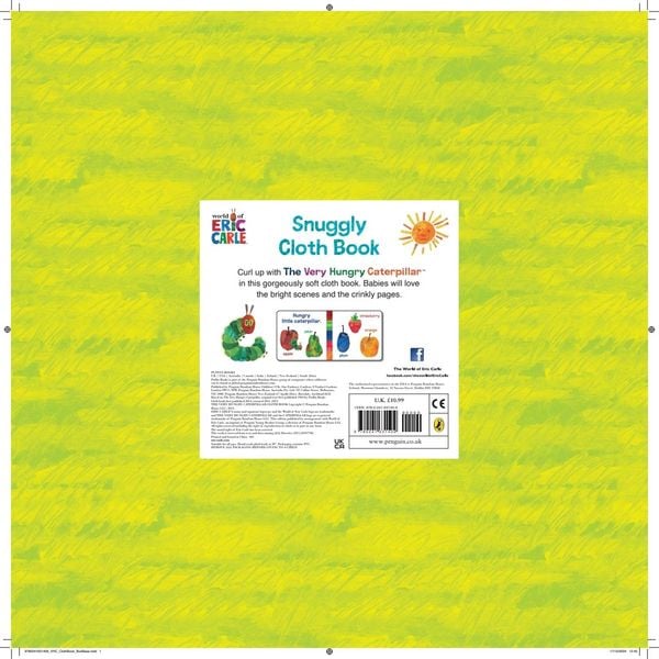 Produktbild: The Very Hungry Caterpillar Cloth Book