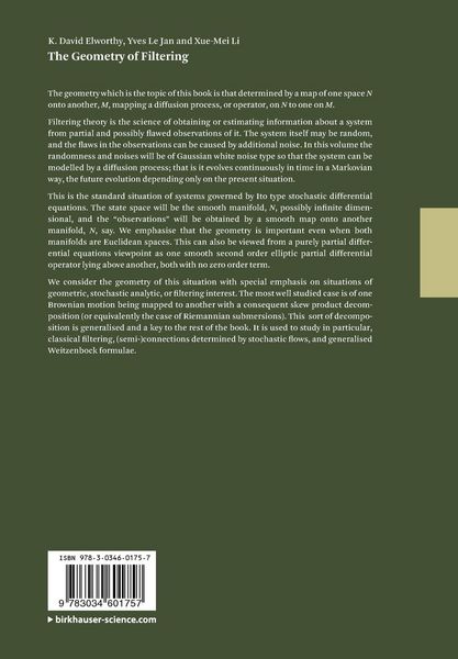 Produktbild: The Geometry of Filtering