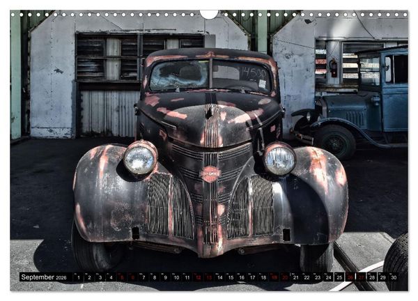Produktbild: Florida Junk Cars (Wandkalender 2026 DIN A3 quer), CALVENDO Monatskalender