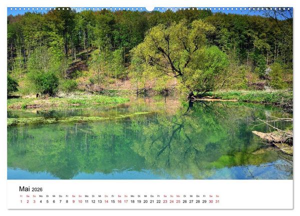 Produktbild: Zauberhafte Schw&auml;bische Alb (hochwertiger Premium Wandkalender 2026 DIN A2 quer), Kunstdruck in Hochglanz