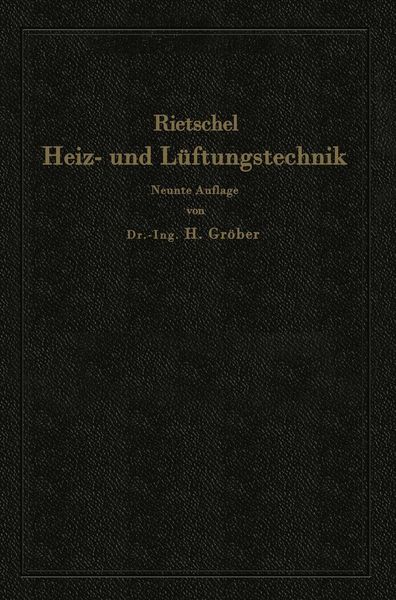 Produktbild: H. Rietschels Leitfaden der Heiz- und L&uuml;ftungstechnik