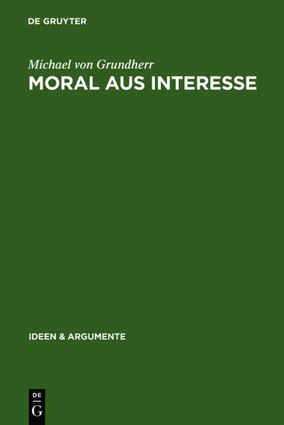 Produktbild: Moral aus Interesse