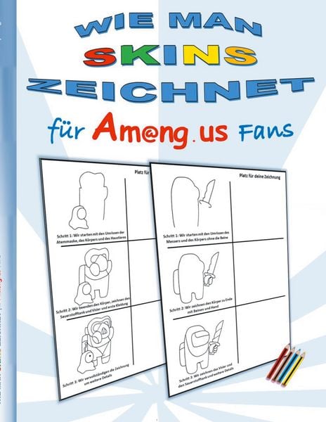 Produktbild: Wie man Skins zeichnet f&uuml;r Am@ng.us Fans