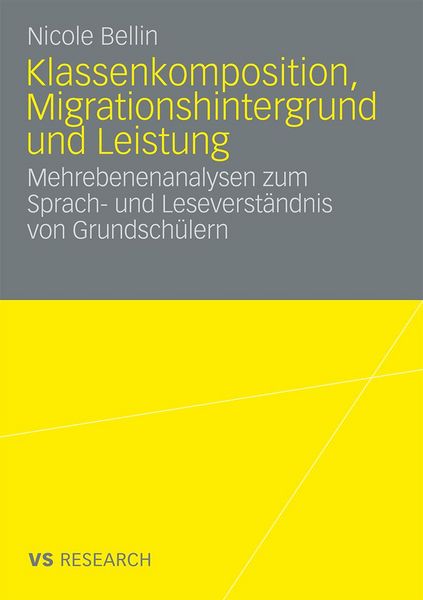 Produktbild: Klassenkomposition, Migrationshintergrund und Leistung