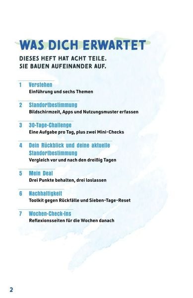 Produktbild: Journal Heft - Reset f&uuml;r deinen Kopf - Wer bist du ohne Handy?