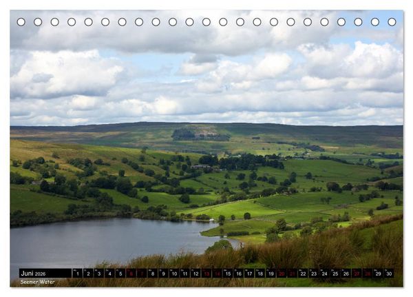 Produktbild: Traumhafte Yorkshire Dales (Tischkalender 2026 DIN A5 quer), CALVENDO Monatskalender