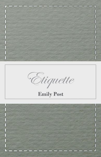 Produktbild: Etiquette